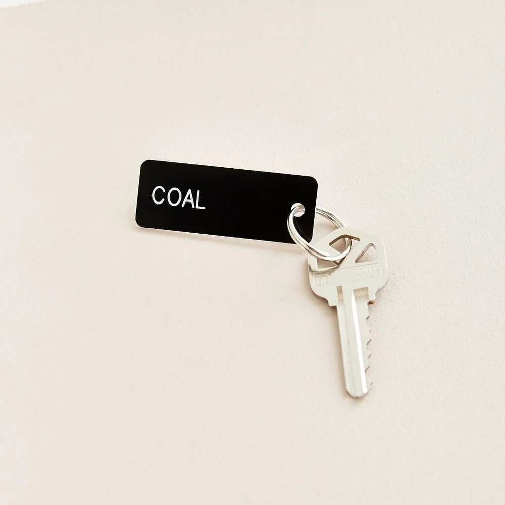 Urban Outfitters Various projects Coal keychain
